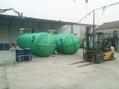 60立方玻璃钢化粪池价格 通州区兴东兴林玻璃钢制品供应