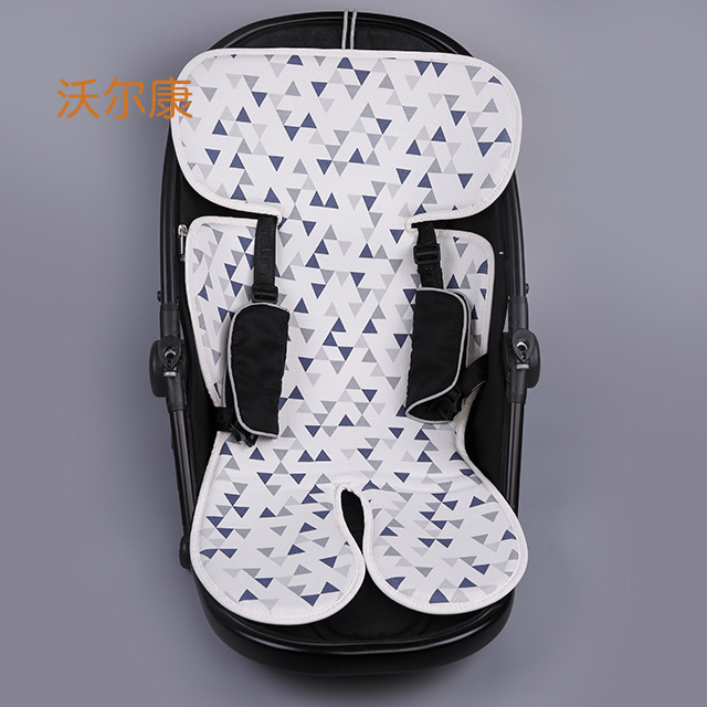 宝宝餐饮靠背垫 婴儿童车垫 透气可水洗
