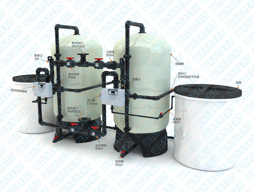 诸暨全自动软水机丨锅炉软化水设备丨软水器设备厂家