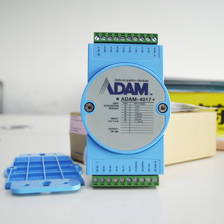 研华ADAM-4017+ 8路模拟量输入模块支持Modbus协议