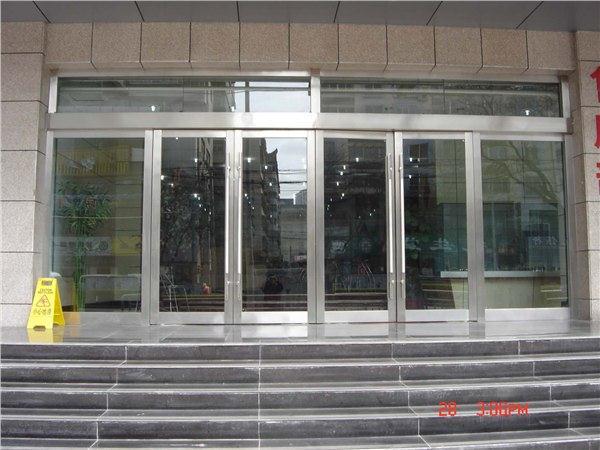 东莞电动玻璃门安装维修 合理的制度 海逸门窗工程公司