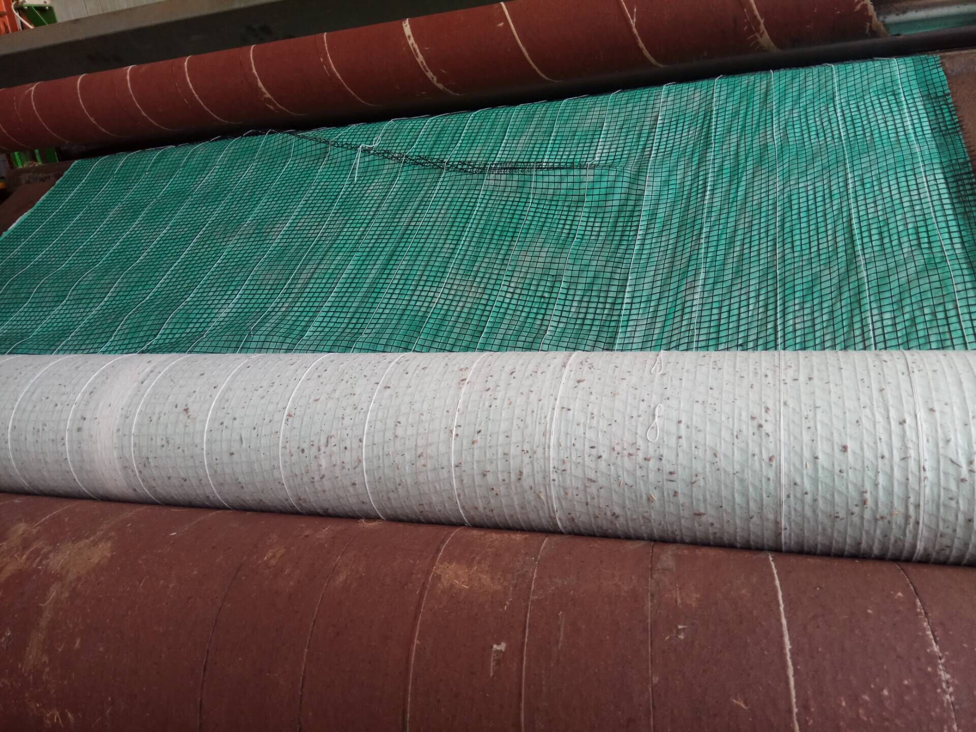 柔性护坡植草毯 椰丝毯 护坡 边坡绿化施工材料