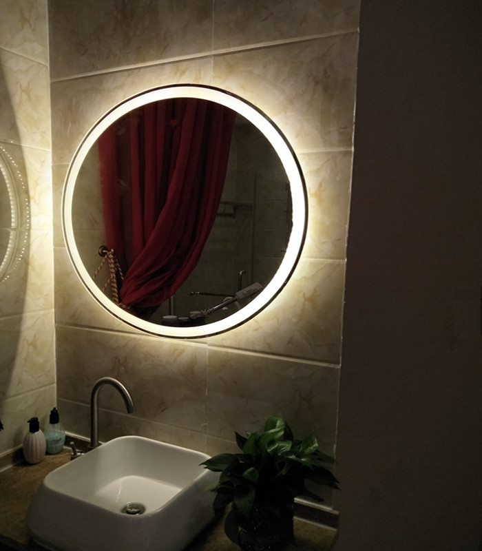 卫生间LED卫浴智能防雾镜LED触摸屏一键除雾镜