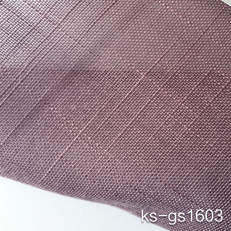 玻璃夹丝材料厂家 工程纱紫色1603丝绢材料 屏风亚克力玻璃夹丝材料
