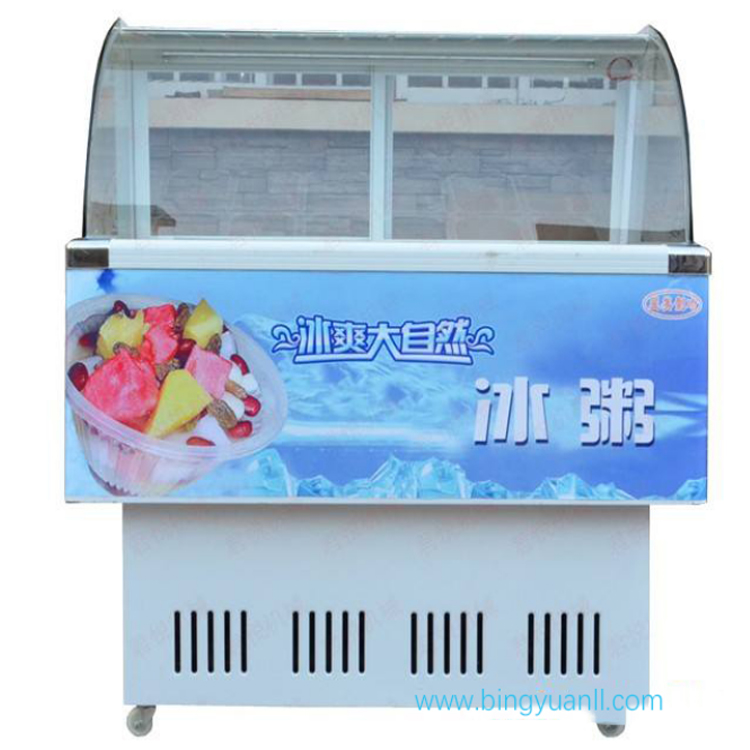 冰粥柜 厂家直销 质量** 商用冰粥展示柜 送货上门 修改