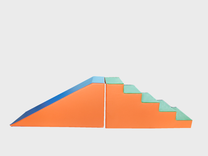 早教中心感统台阶斜坡组合斜坡垫台阶幼儿园立方体软体组合斜坡垫