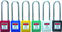 HA03103长梁工程塑料安全挂锁、天津安全锁具价格、天津安全挂锁价格