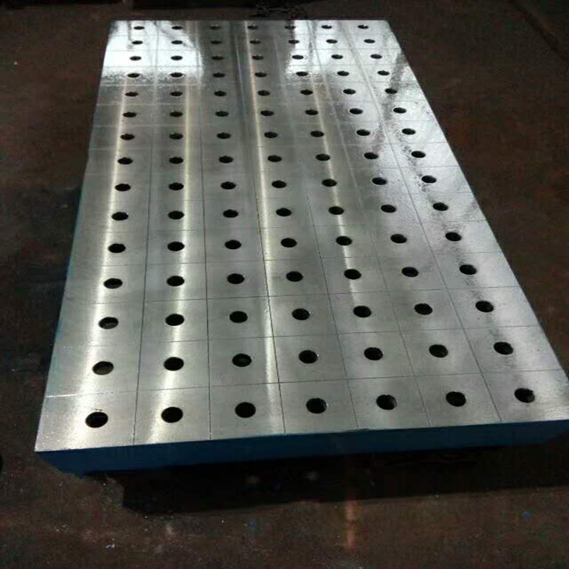 三维柔性焊接平台铸铁铸钢二维三维工装夹具焊接平板数控多孔定位