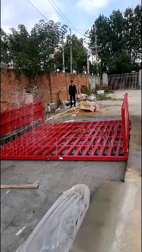 安徽建筑工地渣土车自动冲洗槽