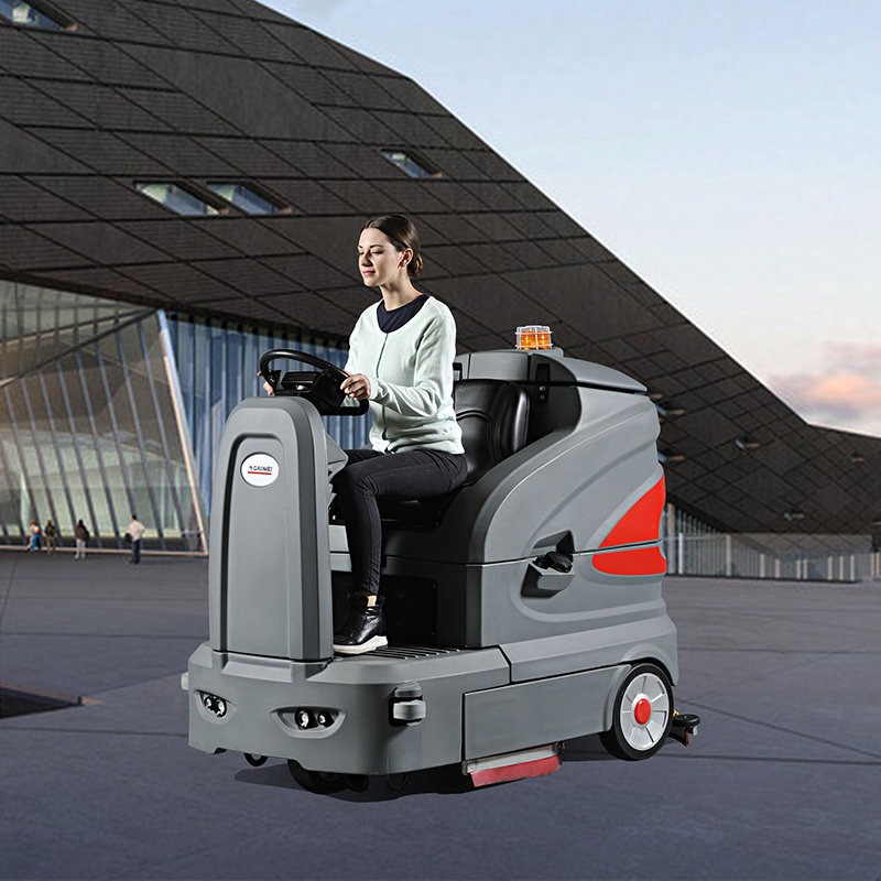 北京高美洗地机GM-MINI北京洗地机工厂车间用全自动驾驶式洗地机拖地机