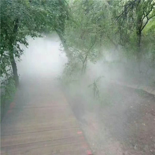 肇庆水景人工湖造雾系统