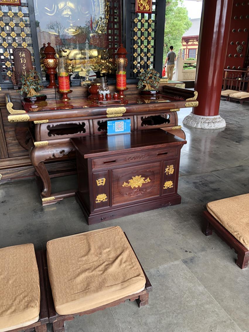 优质寺院实木供桌烛台桌凳 降低采购成本