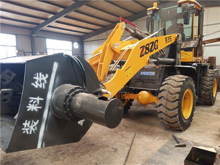 上海自动混凝土装载机搅拌斗铲车
