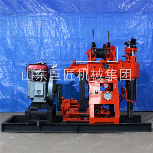 巨匠供应XY-200打井设备厂家200米水井钻机水平钻机