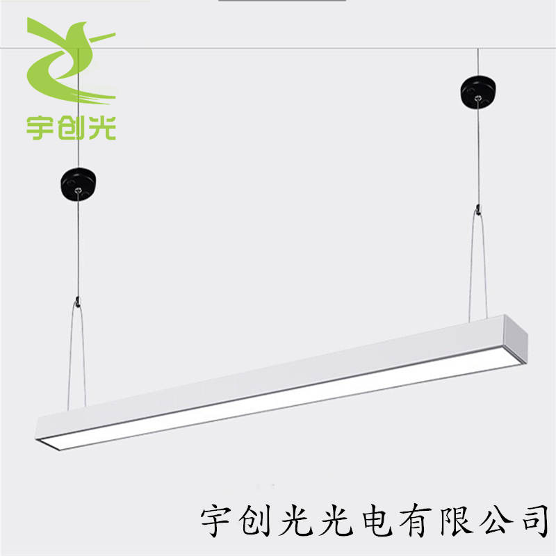 现代时尚走廊亮化LED方通灯双色遥控LED任意定制长度