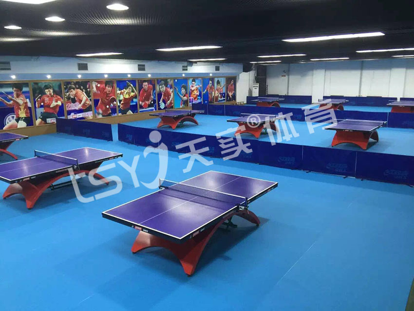 乒乓球运动地胶厂家批发pvc运动塑胶地板