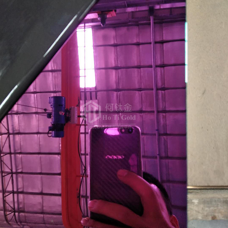 紫红色8k电梯墙面装饰板 真空电镀紫红色镜面304紫红高比不锈钢板