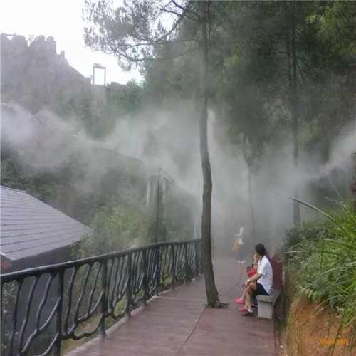 海南园林景观造雾系统工作原理