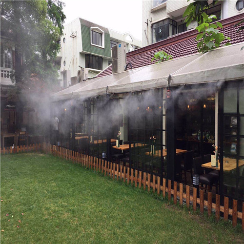 专业室外酒吧餐厅喷雾降温工程