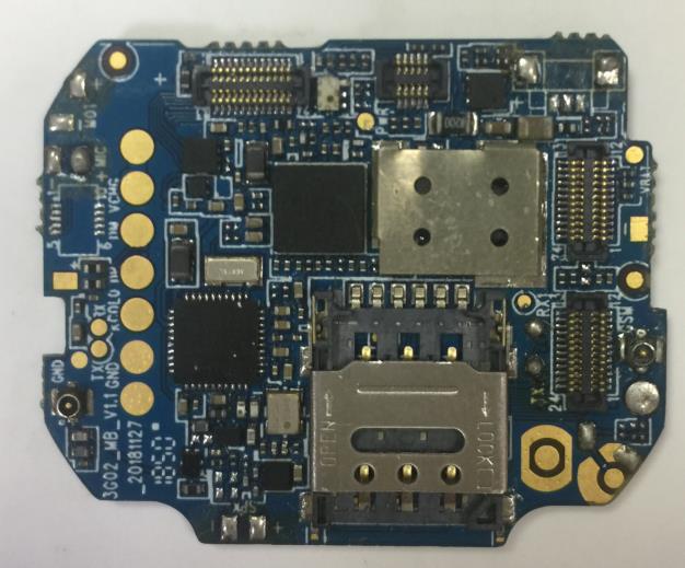 西安智能G01智能手表定位器WCDMA主板制作 深圳市巨欣通讯技术有限公司