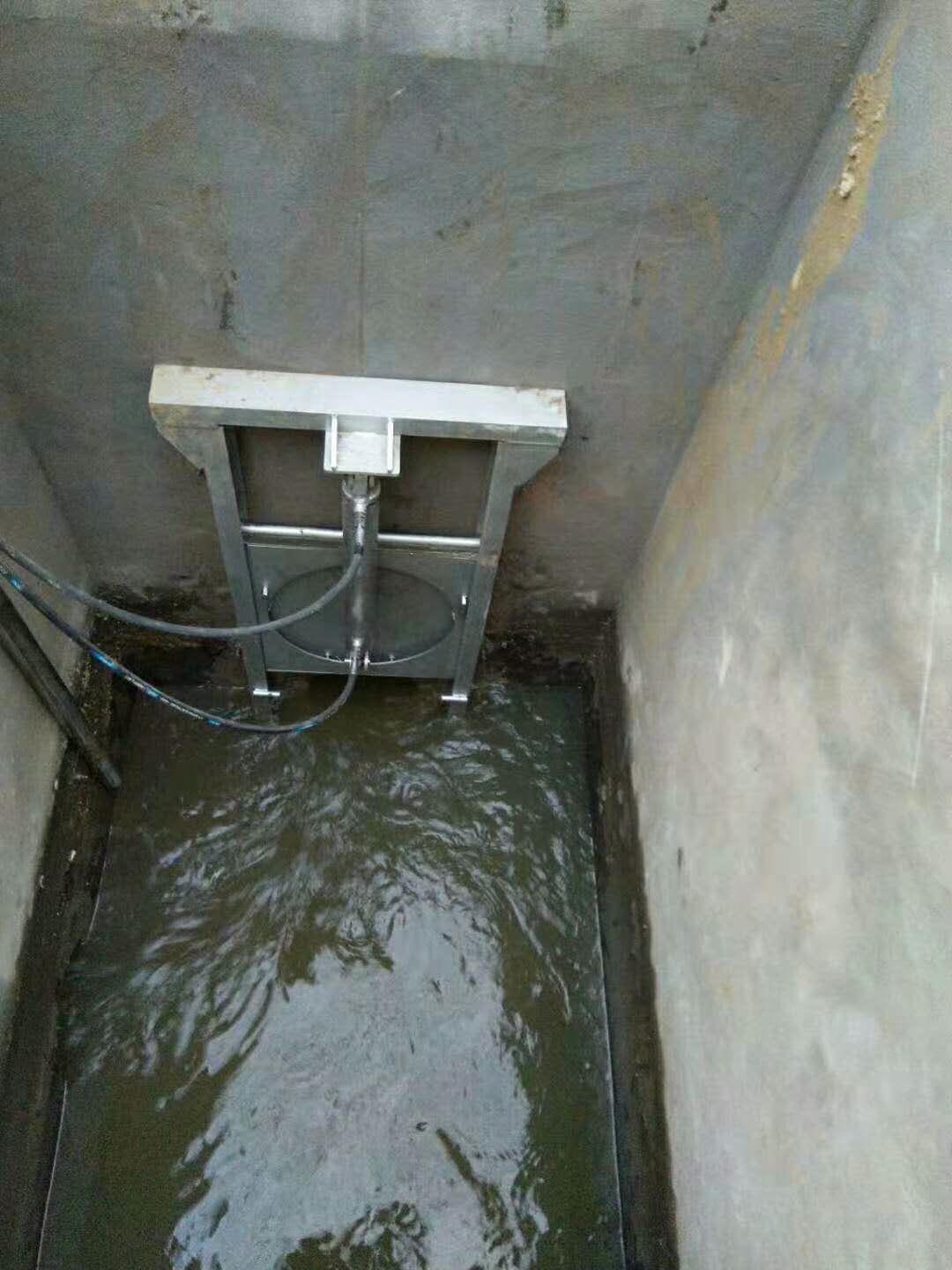 苏州太阳能智能雨污分流弃流井平板闸浮筒阀