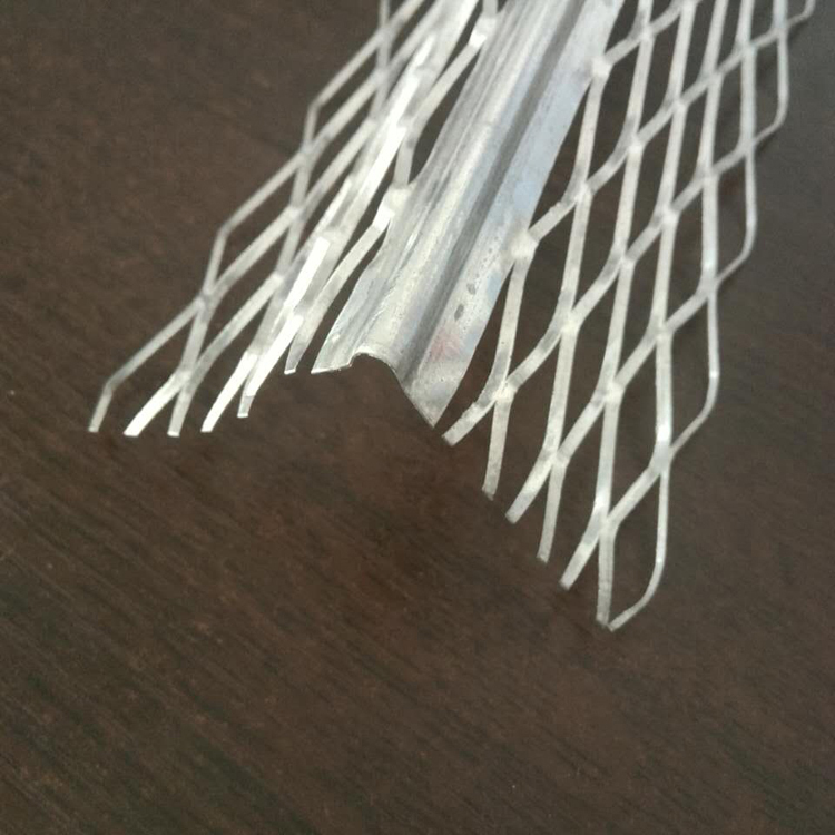 菱形孔拉网护角 金属护角网施工方法