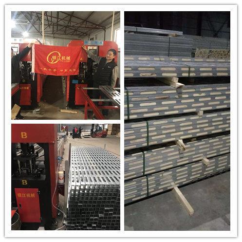 沧州全自动钢包木冲孔机公司 钢木方冲孔机
