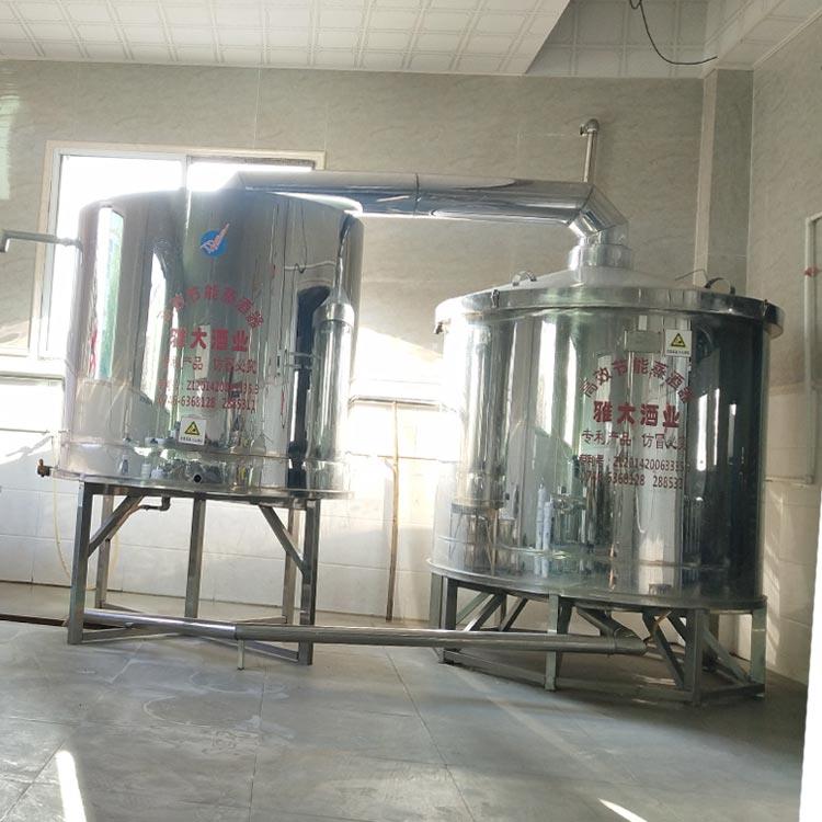 1000斤大型酿酒设备价格 烤酒设备厂家 新式酿酒设备