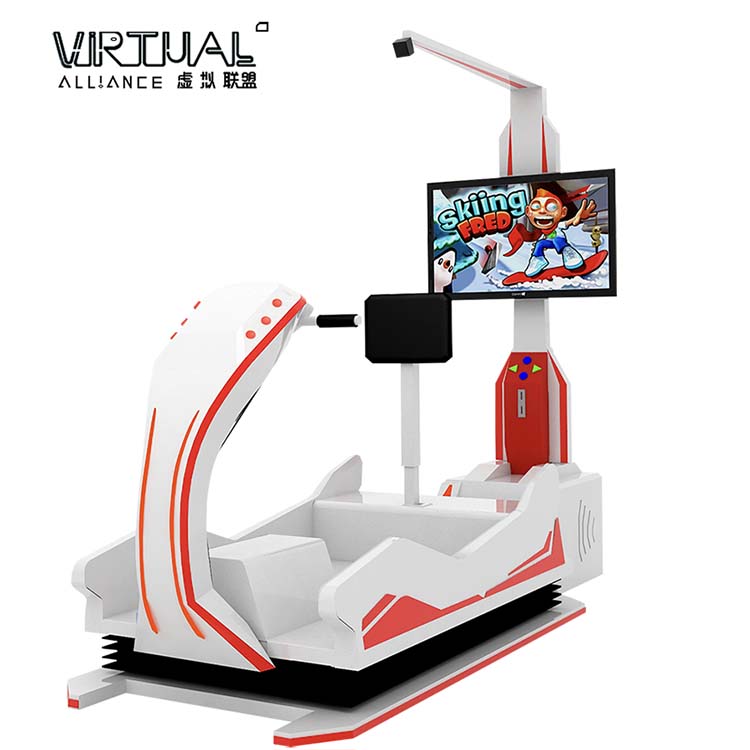 深圳vr厂家提供炫酷新款VR滑雪VR雪橇等VR竞技设备
