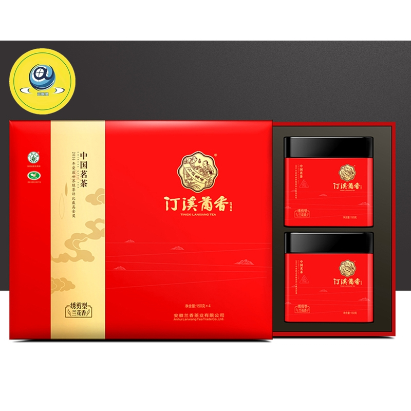 汀溪兰香品牌绿茶系列“绣剪型”款2019明前茶特级一等茶叶