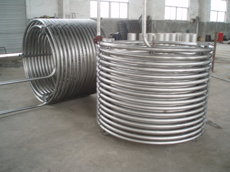 专业加工订制钛盘管钛管加热器钛U型管钛蛇形管钛管