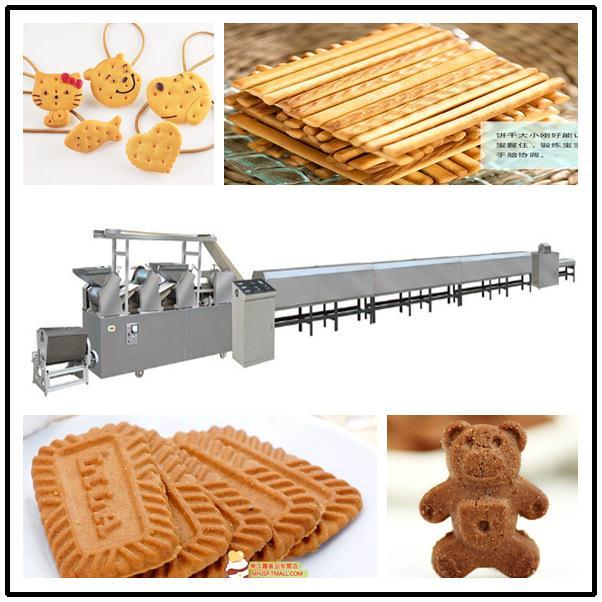 河南骨头状饼干自动化生产线原理