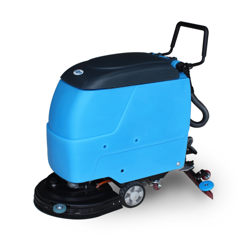 工厂车间环氧地面手推式洗地机DJ520清洁设备
