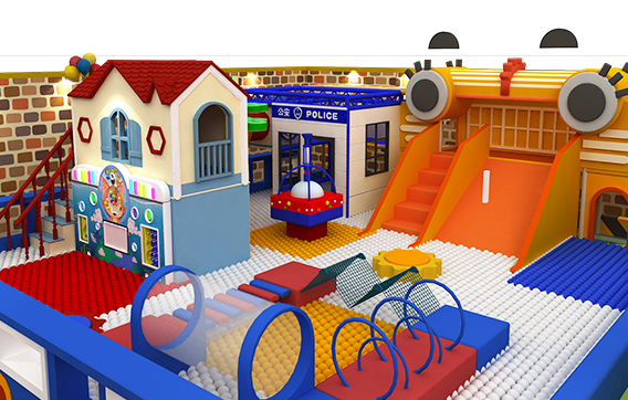 厂家直销新型主题设计各种室内游乐设备淘气堡儿童乐园