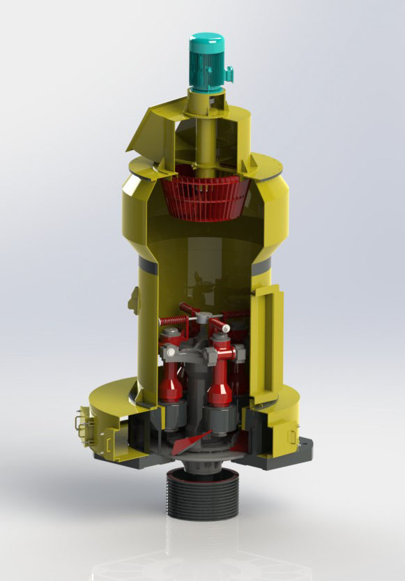 YG130高压型雷蒙磨粉机