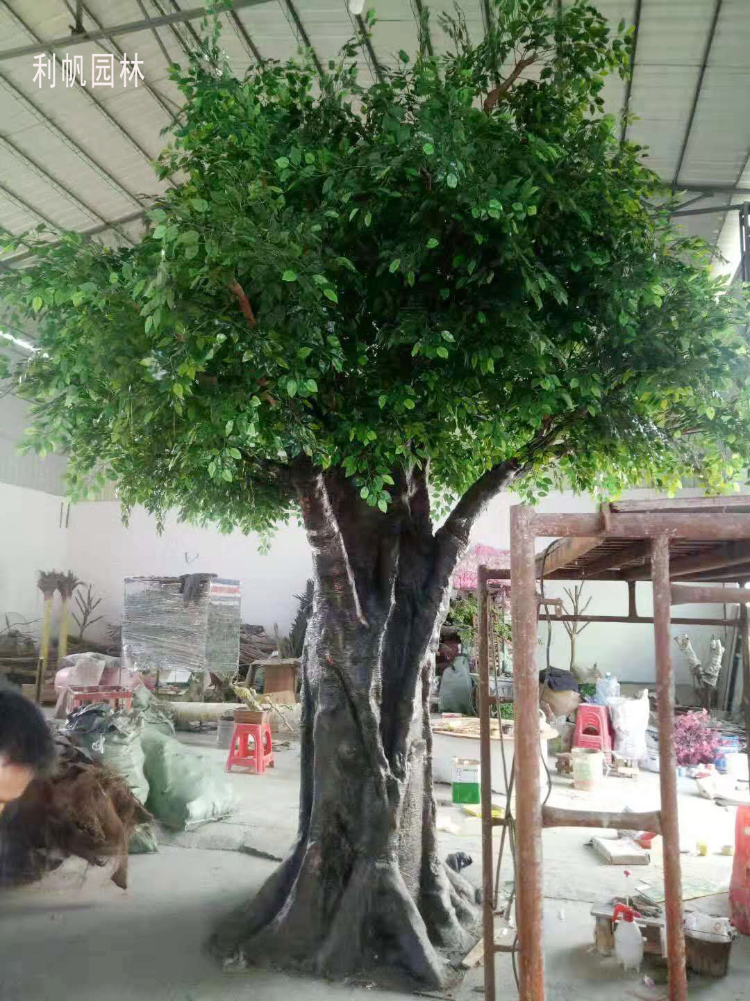 植物墙-仿真树-植物雕塑利帆园林生产厂家