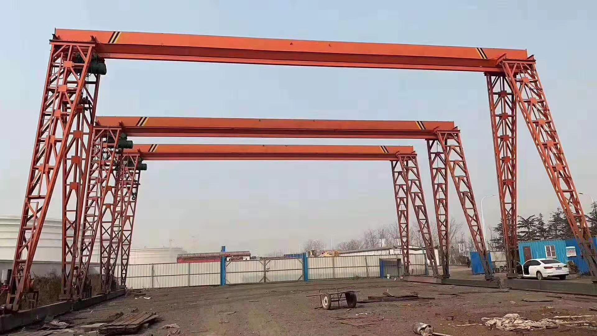 出售新旧龙门吊起重机行车葫芦双梁LH16吨跨度14.5米