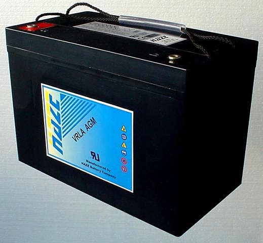 美国海志AGM蓄电池HZB12-150 12V1569AH 代理商直销