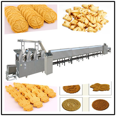 曲奇饼干设备 饼干烘烤机械 饼干机械生产线