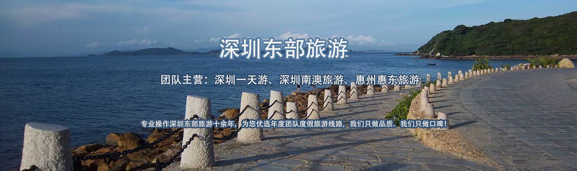 深圳南澳海滨一日游_深圳玫瑰海岸踏浪_杨梅坑踏单车休闲一天游A1-12线