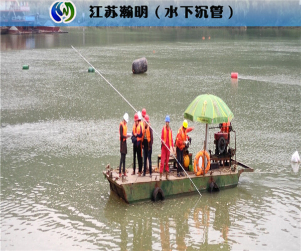 广西省水下安装排污管道堵漏施工带水焊接