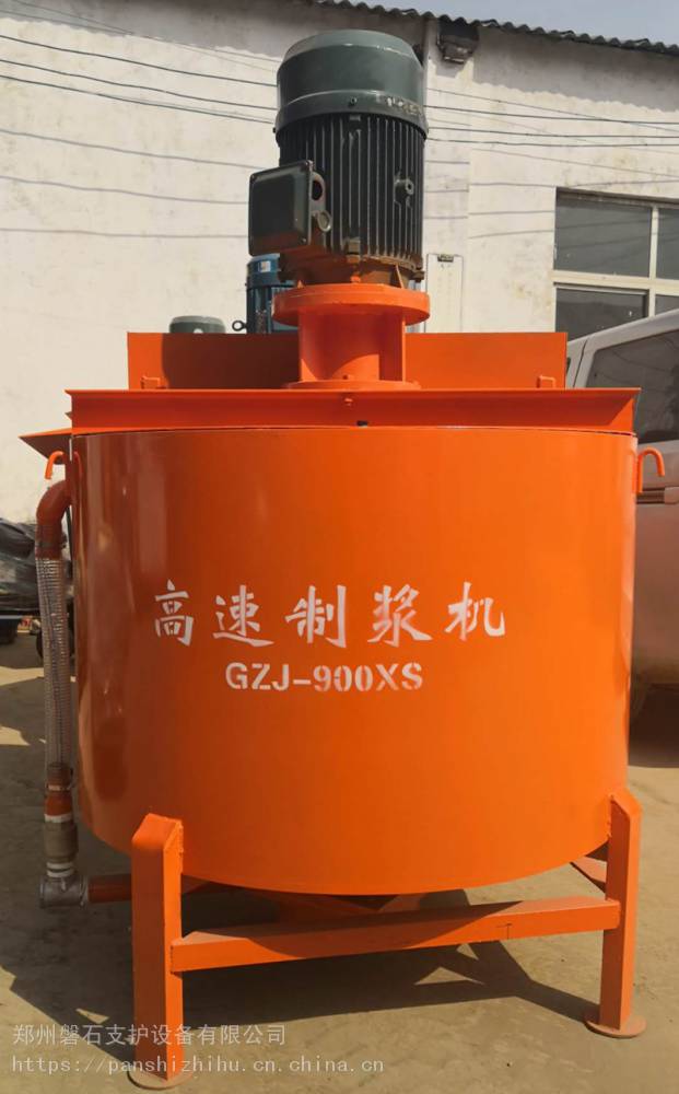 广西南宁900升高速制浆机桩基压浆砂浆搅拌机如何调试