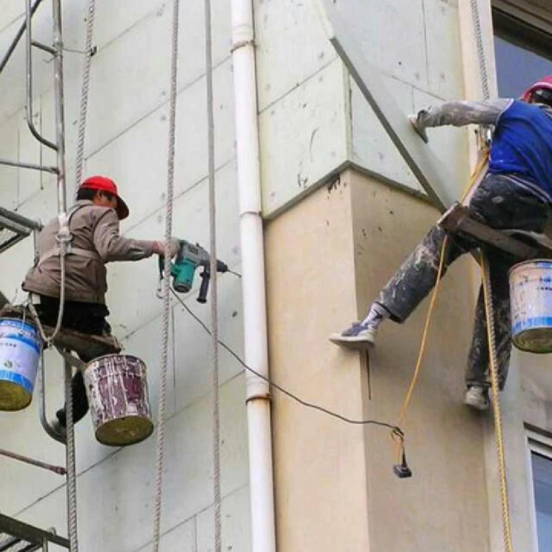 北京蜘蛛人、外墙检测、幕墙检修、高空排险、外墙加固、幕墙维修