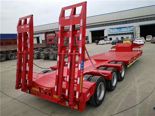 宜昌11米骨架型集装箱运输半挂车生产厂家价格