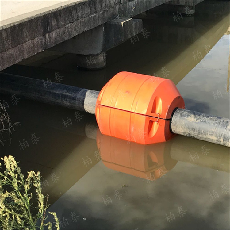 泵站抽水管道浮筒 天蔚大浮力组合式夹管子浮筒供应