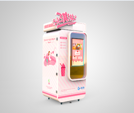 不可缺少的创业好工具6+科技自动冰淇淋售货机