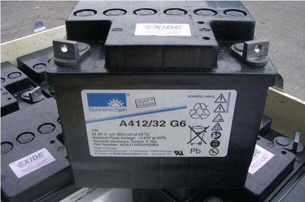 德国阳光蓄电池A412-32G-12V32AH详情参考较新报价现货发售