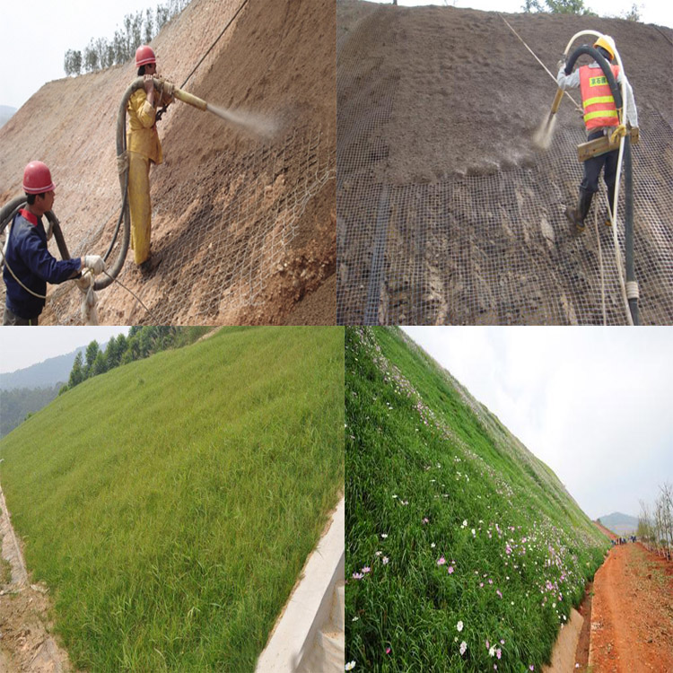 安徽合肥生态绿化矿山修复边坡绿化土壤团粒剂