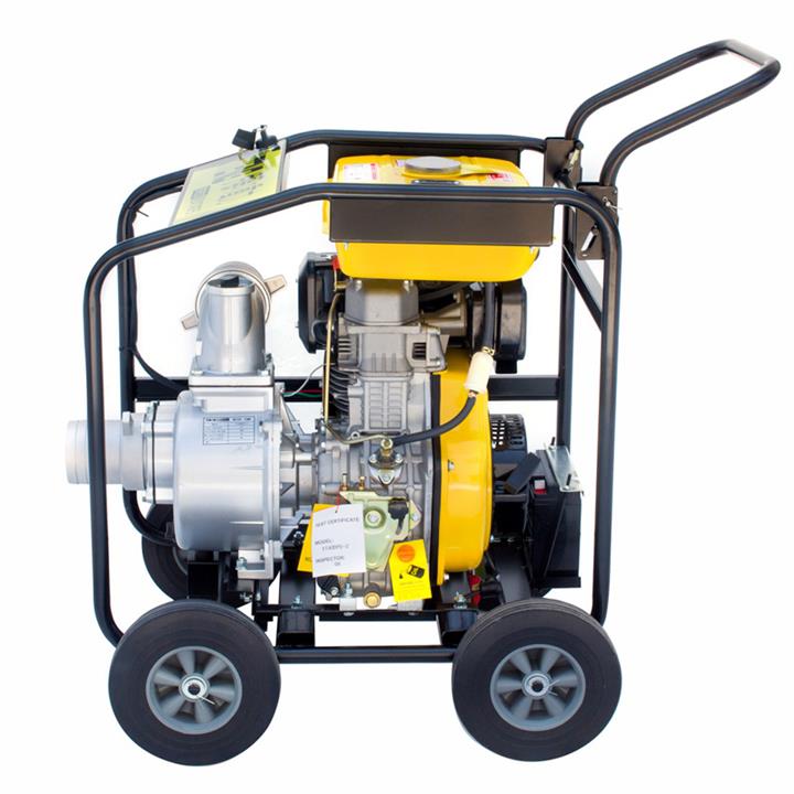 金华国产4寸便携式柴油水泵 移动泵
