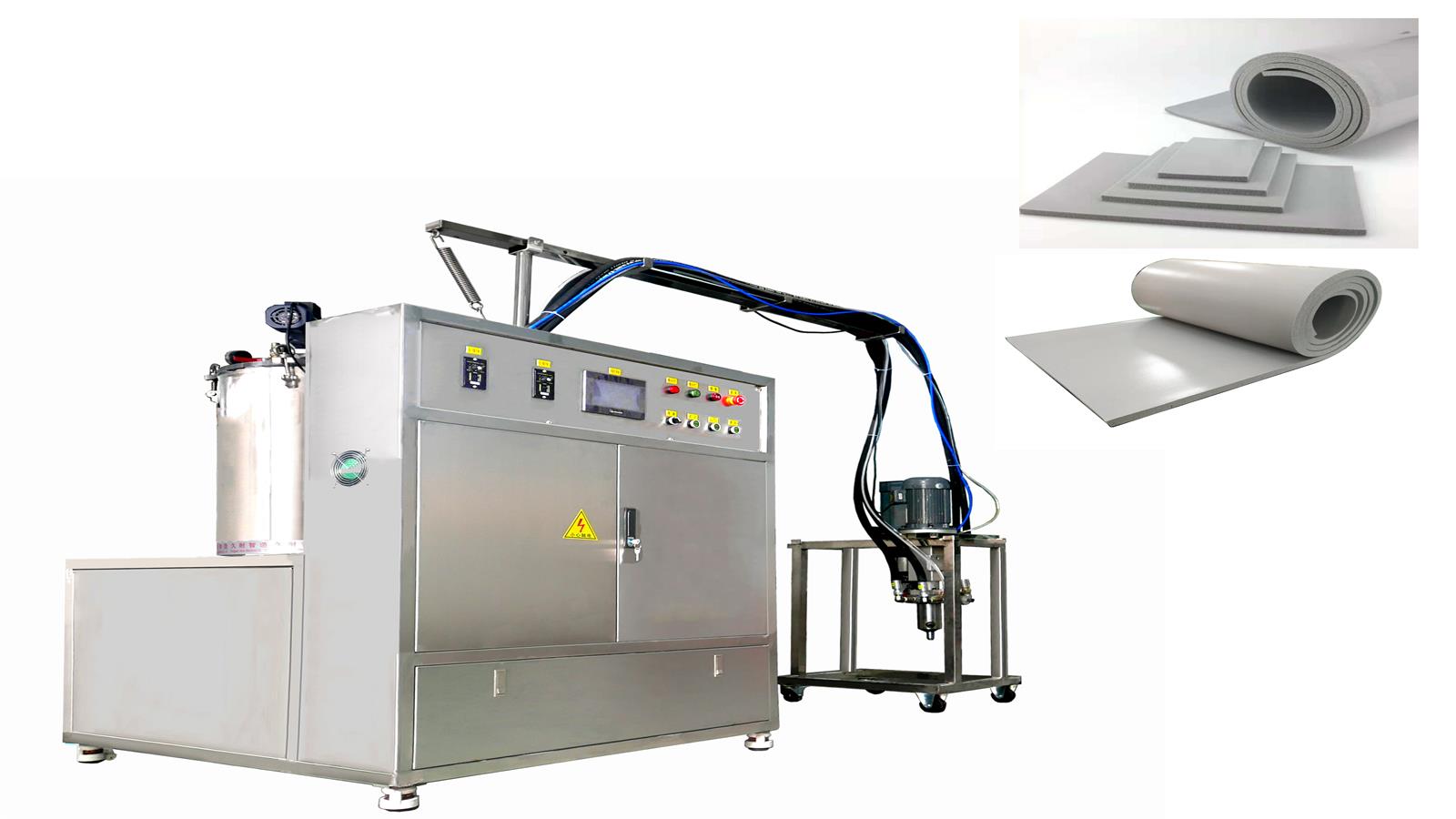 久耐机械供应液态硅胶发泡卷材生产机器设备 设备精密，质量可靠